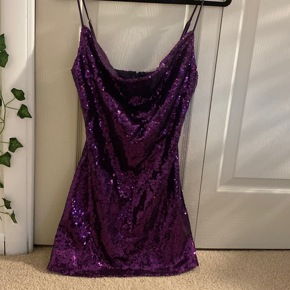 Lucy in the Sky Purple Dress